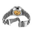 thumbnail image 2 of Mirar Irfora FORSINING Reloj mecánico automático de acero inoxidable para hombre Reloj de pulsera empresarial 3ATM Irfora Mirar, 2 of 7