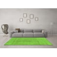 thumbnail image 3 of Ahgly Company Indoor Square Oriental Green Modern Area Rugs, 6' Square, 3 of 4
