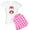 With Pink Pant, variant on CafePress - 2031 Owl Graduate Class Women's Light Pajamas - Women's Short Sleeve Print T-Shirt and Pants Light Cotton Pajama Set