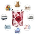 thumbnail image 6 of Balery Rose Round Laundry Basket with Handles Waterproof Freestanding Laundry Hamper for Clothes Toys in the Dorm and Family-Medium, 6 of 8