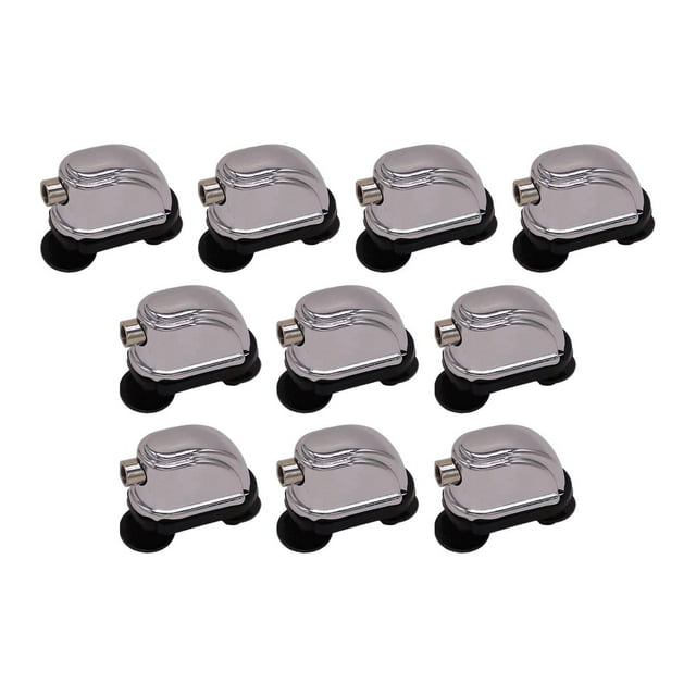 BELOVING Snare Drum Lugs 26mm Hole Spacing Musical Instrument Repair Sturdy Drum Ears 10pcs
