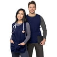 thumbnail image 2 of "Sivvan Unisex Cobbler Apron (3 Pack) - Adjustable Waist Ties, 2 Deep front pockets", 2 of 7