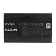 thumbnail image 4 of FUENTE DE PODER EVGA 500 W1, 80+ WHITE 500W EVGA 100-W1-0500-KR, 4 of 6