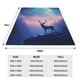 thumbnail image 3 of Balery Night Sky Elk Manta de Felpa Suave y Acogedora – Cobija de Franela Aterciopelada para Cama, Lavable y Cálida para Sofá, Mascotas, Transpirable-50"x40", 3 of 7