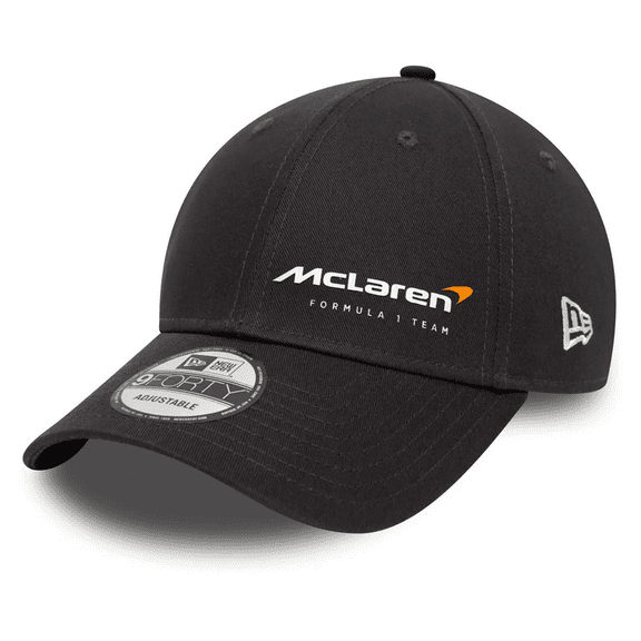 McLaren F1 Essentials New Era 9Forty Baseball Hat - Black