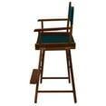 thumbnail image 3 of Extra-Wide Premium 24 in. Oak Counter Height Directors Chair, 3 of 9