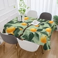 thumbnail image 2 of Yayeee Tablecloths for Rectangular Tables 54 x 54 inch Party Table Cover, Orange Tree, 2 of 6
