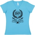 thumbnail image 3 of Inktastic Born in 1964 Limited Edition Women's V-Neck T-Shirt, 3 of 5