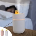 thumbnail image 1 of Xihbxyly Minihumidificador Silencioso de Vapor Frío con Luz Led Nocturna, Alimentación Por Usb, Hidrata La Piel y Alivia La Sequedad, Ideal para Oficina, Dormitorio y Plantas. Rosa y Blanco, 260 Ml d, 1 of 6