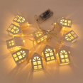 thumbnail image 3 of Guirnalda de luces LED de madera para casa de Navidad, 2 m, 10 ledes, 2025, para colgar en el hogar, adornos para árbol de Navidad, lámpara de decoración para Año Nuevo, 3 of 5