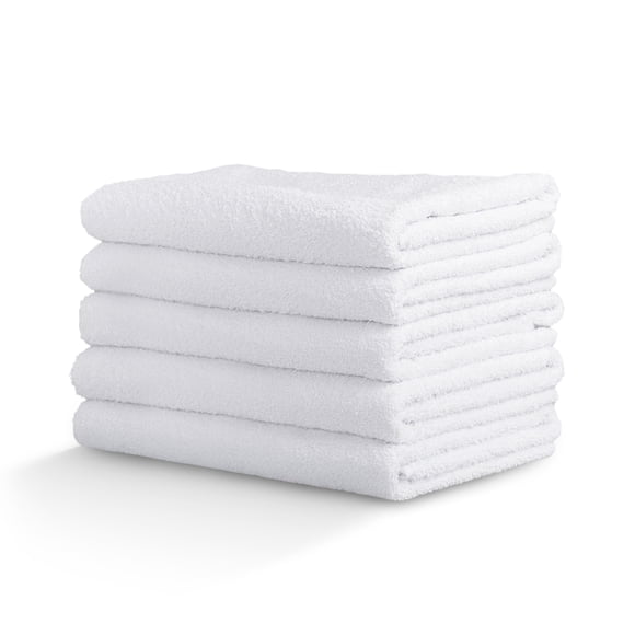 6 Toallas de 70x130 Farreti Blancos