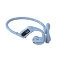 thumbnail image 1 of Auriculares inalámbricos de conducción de aire BT5.3, diseño no intrauditivo, auriculares inalámbricos para deportes, auriculares de conducción de aire, verdadera resistencia inalámbrica 100H, altavoz, 1 of 8