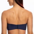 thumbnail image 2 of MELENECA Strapless Bra Minimizer with Underwire for Women Blue 38G, 2 of 3
