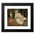 thumbnail image 2 of Sigmund Walter Hampel 22x20 Black Modern Framed Museum Art Print Titled - The Dwarf and the Woman (1902-1903), 2 of 5
