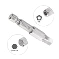 thumbnail image 4 of 5uds H6 Pentágono Puntas de Destornillador 1/4" Hexagonal Vástago 2" Longitud Magnético Seguridad Destornillador Eléctrica Herramienta, 4 of 5