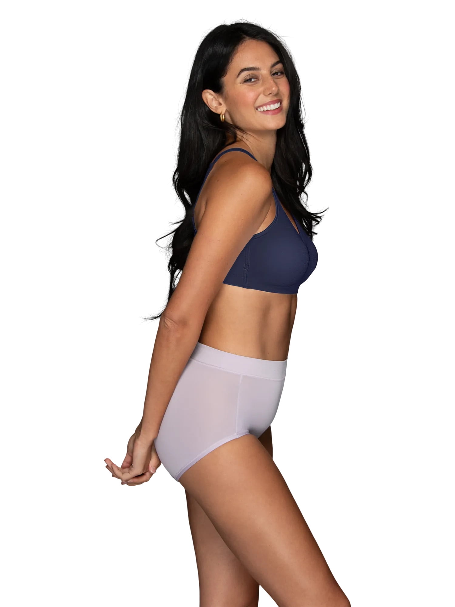 Vanity Fair Radiant Collection Women's 360 Comfort Brief Underwear, 3 Pack, Sizes S-5XL