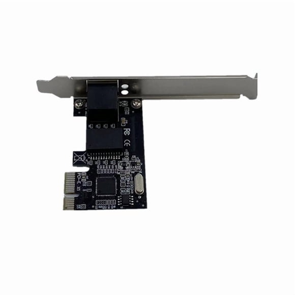 PCI-E Network Card 1000Mbps Gigabit Ethernet PCI Express 10/100/1000M RJ45 LAN Adapter Converter for Desktop PC,1x Network Card,Black