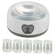 thumbnail image 2 of Máquina de yogurt automática, máquina de yogurt eléctrica bricolaje profesional doméstico doméstico 1.2l mini fermentador, con 5 tazas, 2 of 9