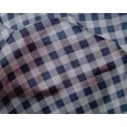 thumbnail image 4 of oneOone Silk Tabby Navy Blue Fabric Gingham Check Fabric For Sewing Printed Craft Fabric By The Yard 42 Inches Wide, 4 of 4