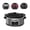 Silver-gray, variant on 8qt Large Programmable Slow Cooker with Removable Crock for Family Dinner, Dishwasher Safe - Black