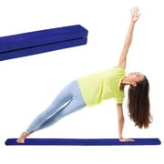 Balance Beam 2.1M Folding Home Foldable Gymnastics Balance Beam,Kids Women\'s Balance Beam,Blue
