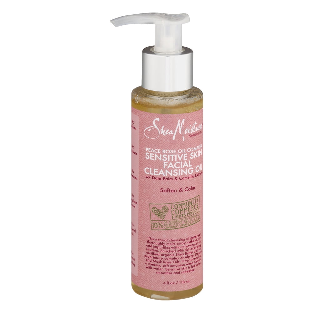 Shea moisture sensitive deals skin facial cleansing oil