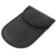 thumbnail image 3 of Estuche Protector de Señales de Cuero Impermeable Bolsod e Almacenamient Lves Monedas Trajetas Negro Baoblaze bolsa de seguridad de llavero, 3 of 8