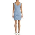 thumbnail image 5 of No Boundaries Juniors' Zip Front Denim Dress, 5 of 5