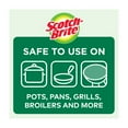 thumbnail image 6 of Scotch-Brite Stainless Steel Scrubbing Pads, 3 Pack, 6 of 10