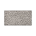 thumbnail image 3 of Authentic Hotel and Spa  Turkish Cotton Cheetah Jacquard Trim White 2-piece Bath Towel Set, 3 of 3