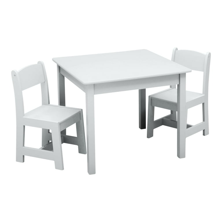 Delta Children MySize Kids Wood Table and Chair Set 2 Chairs Included