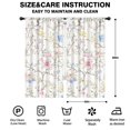 thumbnail image 2 of Blackout Kids Curtains,Pioneer Flower Childrens Insulated Curtains Set Of 2,Bedroom Essentials,Toddler Room Decor 42x84in(106x213cm), 2 of 4