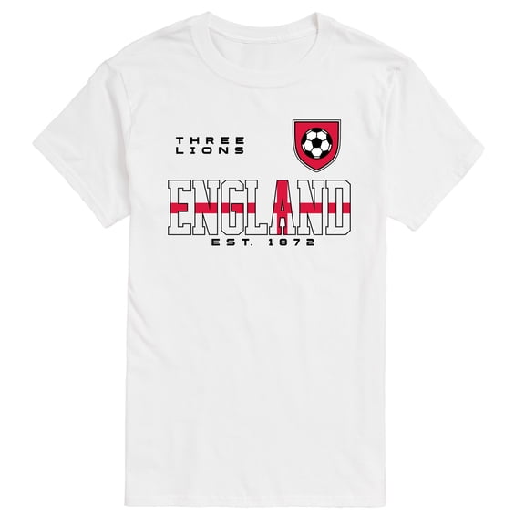 Instant Message - England Soccer Jersey - Men's Short Sleeve Graphic T-Shirt