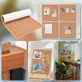 thumbnail image 6 of 11.8x23.6 inch Self-Adhesive Cork Roll 3mm Thick Cork Mat with Strong Adhesive-Backed for Wall Decoration Party and DIY Crafts, 6 of 9
