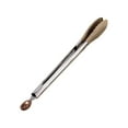 thumbnail image 2 of Stainless Steel Kitchen Tongs 9 Inch And 12 Inch With Walnut Wood Handles For Grilling Cooking Serving, 2 of 2