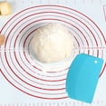 thumbnail image 2 of Dough Scraper Bowl Scraper, Pastry Scraper Plastic Table Top Cutter for Baking Dough Bread Scraper, Cake Scraper - style:style4;, 2 of 6