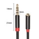 thumbnail image 5 of Audífonos Cable AUX Jack de 3,5 mm para altavoz de Cable de extensión de audio macho a hembra Ndcxsfigh Para estrenar, 5 of 9