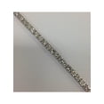 thumbnail image 2 of Bracelet Tennis Diamant 6.25 Ct 7 Pouces une Rangée Diamants Ronds Naturels Or Blanc 14K, 2 of 2