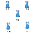 thumbnail image 4 of Ounissouiy Vestido de mujer, camisa, corbata, uniforme de Cosplay, chica portátil, personaje de dibujos animados, fiesta, banquete, disfraz Juegos de imaginación S, 4 of 6