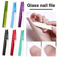 thumbnail image 2 of Nail File Faux Crystal Glass Non-Porous Durable Reusable Colorful Design Manicure File for Healthy Nails, 2 of 8
