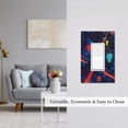 thumbnail image 5 of KLL Neon City Map Pattern Electrical Outlet Covers, 3" x 5" 1 Pack Electric Receptacle Plug Covers for Decorator Receptacle Outlet & Switch-Style U, 5 of 6