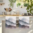 thumbnail image 4 of Mountain Peak Kitchen Towels Set of 4, Black Gray Mist Zen Modern Fantasy Absorbent Dish Towels for Kitchen, Microfiber Hand Towel, Quick Drying Tea Towel for Cleaning Decorative Dishcloths, 4 of 7