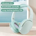 thumbnail image 3 of KNACK- Wireless Bluetooth Headphones Super Bass Foldable Stereo Earphones Mic Headsets, 3 of 6