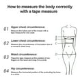 thumbnail image 4 of Peggybuy 150Cm Body Measuring Tape Push Button Retract Retractable Measuring Tape (Pink), 4 of 5