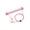 pink, variant on GS Coiled Aviator Cable 8K, Stretchable Spring USB C To USB A Data Cord for Magnetic Keyboard