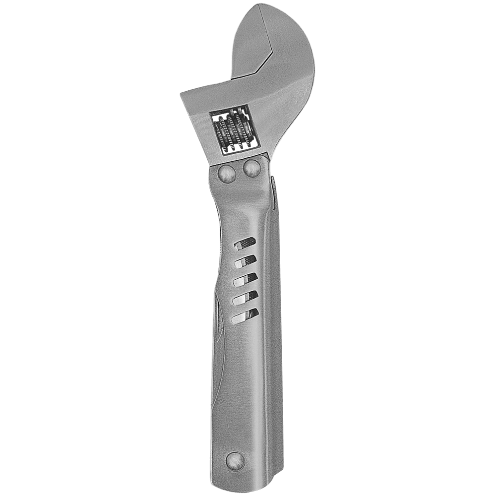 Zenport MFT106 8-Function Wrench Multi-Tool w/ Carrying Case, Silver