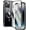 Black, variant on JETeacka iPhone 16 Pro Max Case 6.9" Compatible with MagSafe Full Body Rugged Built-in Touch Sensitive Screen Protector Anti-Scratch Clear Case, Black