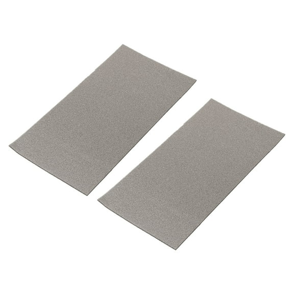 Electrodo de Espuma de Níquel Uxcell, Disco de Electrodos de Batería de Botón Hoja de Espuma de Níquel Porosa 7.87x3.94" 2Pcs Gris
