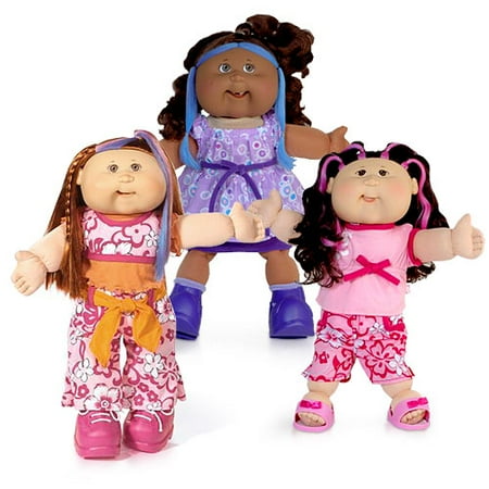 Cabbage Patch Kids: Girl With Magic Touch Colorsilk Hair, Various Styles