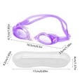 thumbnail image 3 of Ikohbadg Water Gear Swimming Goggles for Women and Men, Comfortable Anti-Fog Goggles with Adjustable Silicone Strap for Pool and Diving, Clear Vision and Secure Fit, 3 of 6